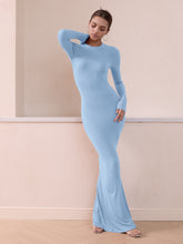 Minimalist Long Sleeve Mermaid Dress